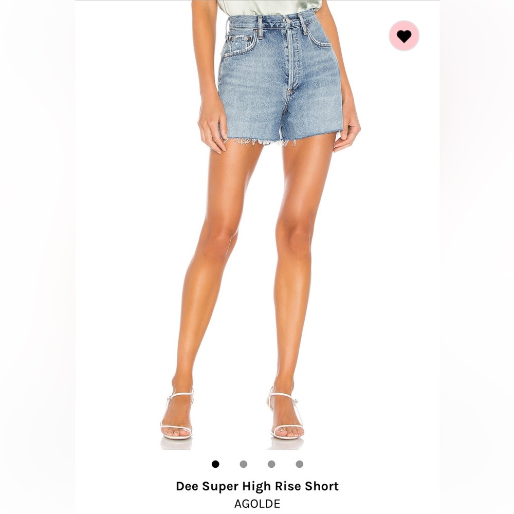 Agolde Dee Super High Rise Short Epic